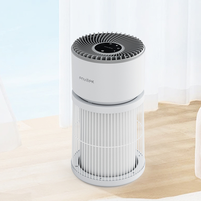 スマートWiFiペット空気浄化器 4 スピード スリープモード PM2.5 ディスプレイ ペットヘア/臭いのHEPAフィルター